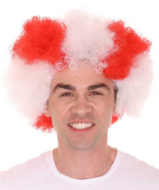 Atletico de Madrid Flag Afro Wig