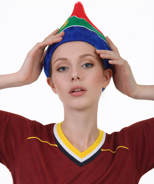 South Africa Flag Troll Multicolor Wig