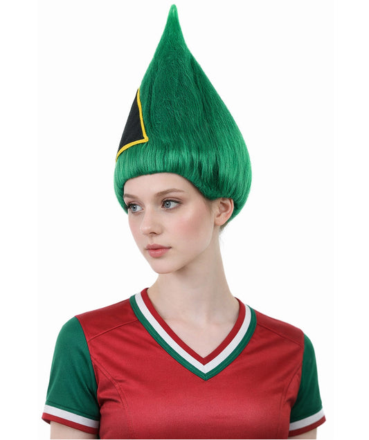 South Africa Flag Troll Multicolor Wig
