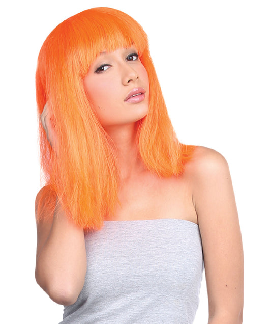 Pageboy Wig Orange