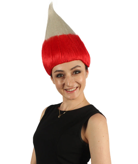 Poland Flag Troll Wig