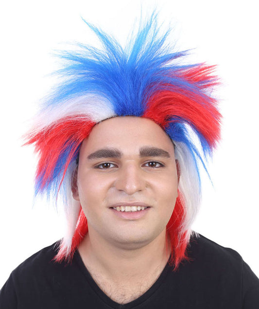 Patriotic Crazy Wig