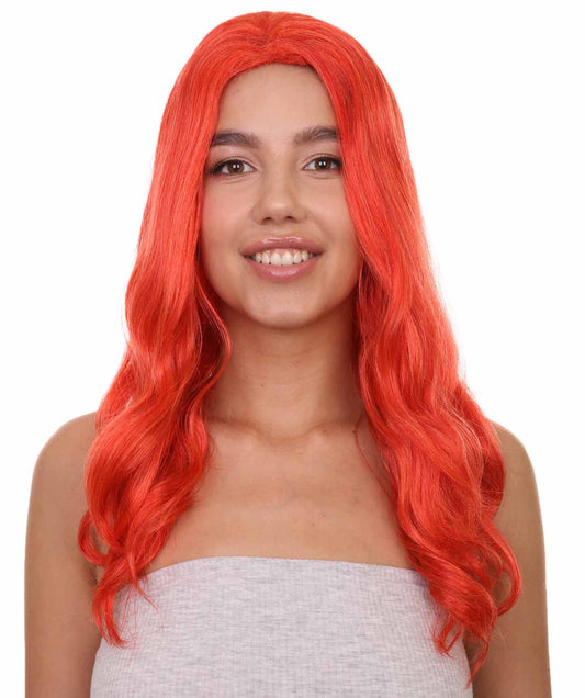 Women's Super Hero Red wigs