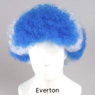 flagwigs, football wigs, fan wigs, afro wigs, mullet wigs, bob wigs, euro wigs,  premier league wigs,Everton Afro Wig