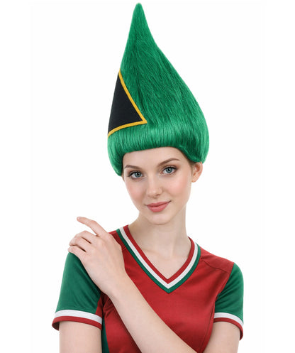 South Africa Flag Troll Multicolor Wig