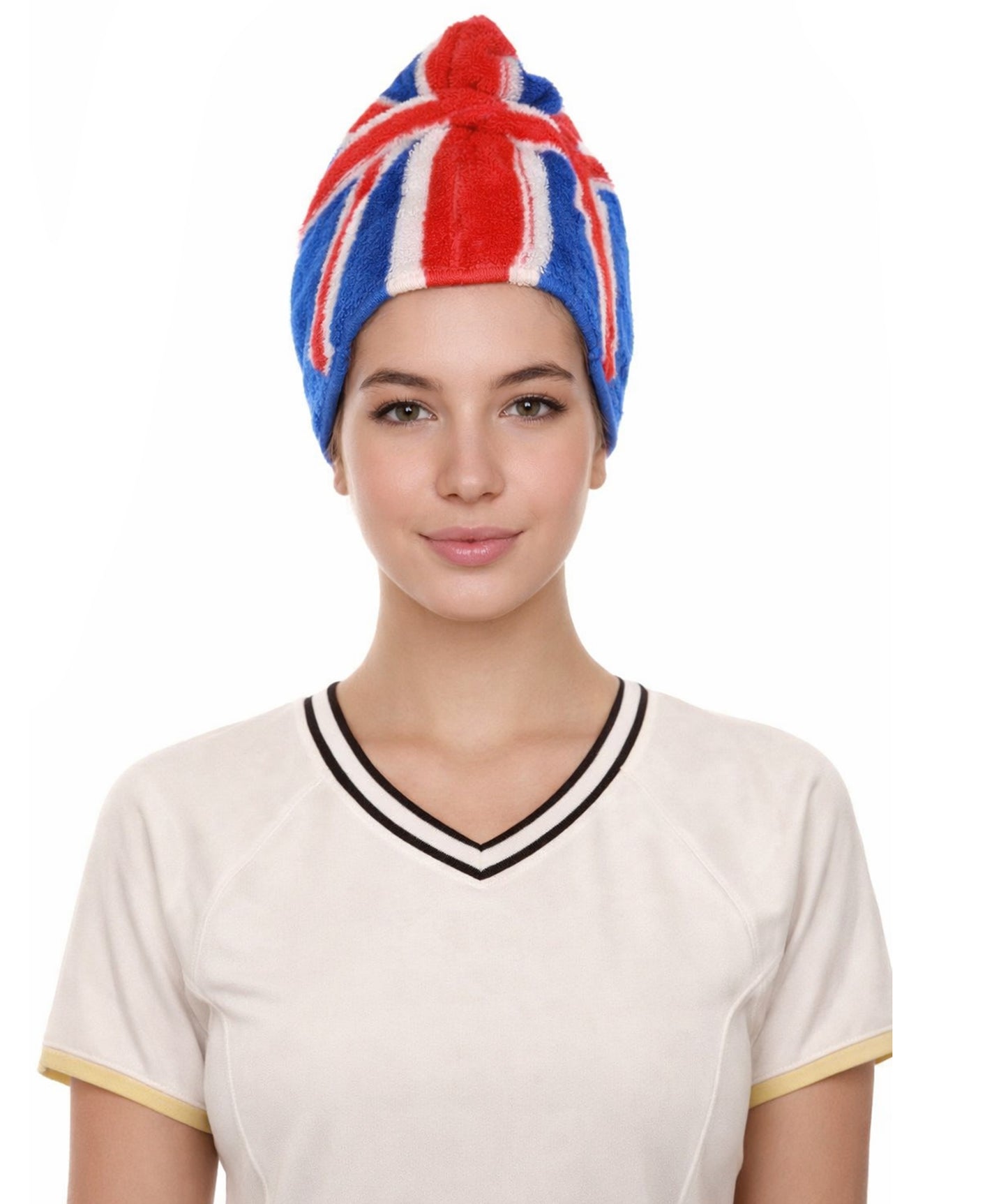 United Kingdom Flag Troll Multicolor Wigs