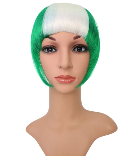 Nigeria Flag White and Green Hair Extension