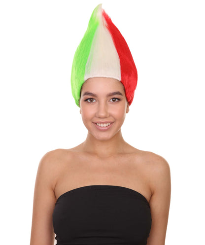 Unisex Flag Troll Wigs Collections| Premium Breathable Capless Cap