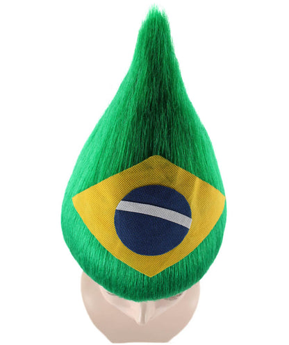 Unisex Flag Troll Wigs Collections| Premium Breathable Capless Cap