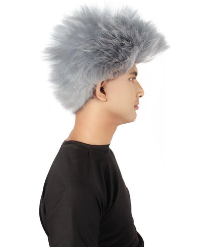 Adult Men's Fuzzy Spiky Johnny Werewolf Wig | Multiple Color Options I Flame-retardant Synthetic Fiber