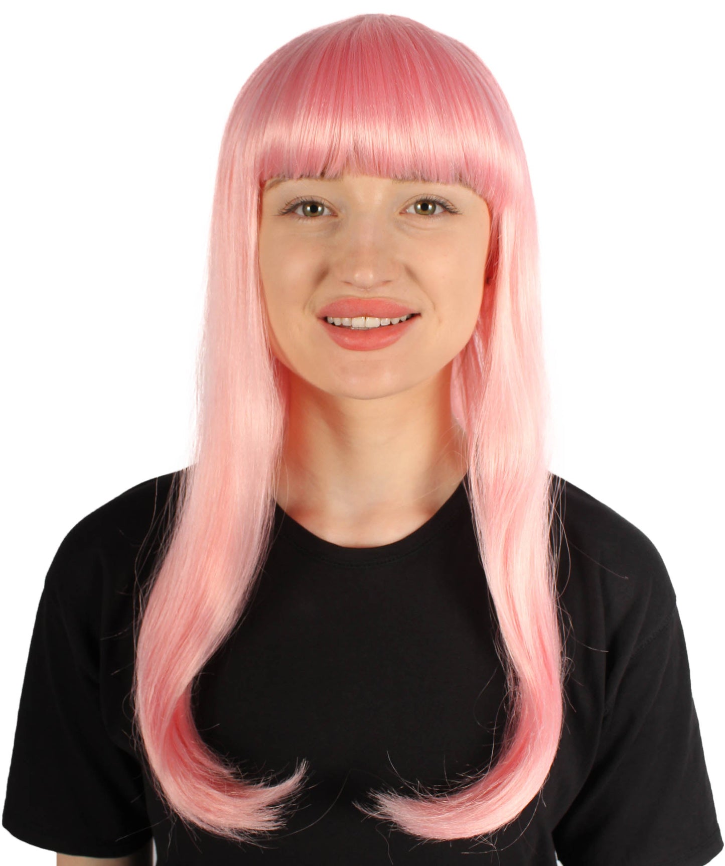 Womens Long Bob Wigs Collections |  Fancy Party Event Ready Halloween Wigs | Premium Breathable Capless Cap