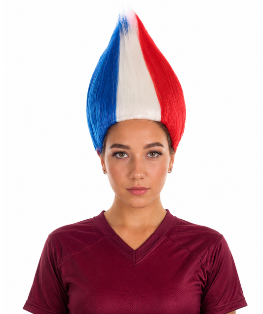 Unisex Flag Troll Wigs Collections| Premium Breathable Capless Cap