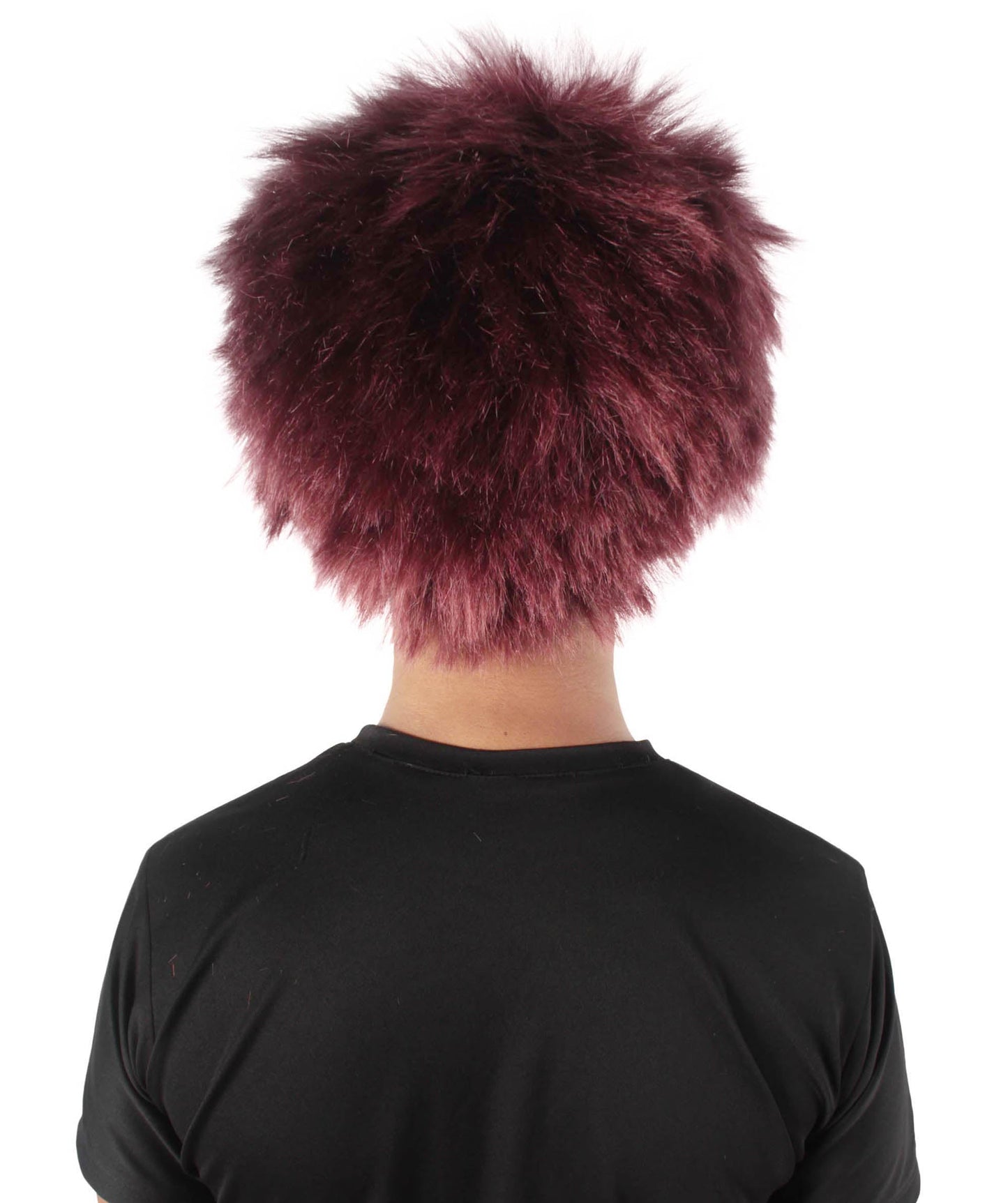 Adult Men's Fuzzy Spiky Johnny Werewolf Wig | Multiple Color Options I Flame-retardant Synthetic Fiber