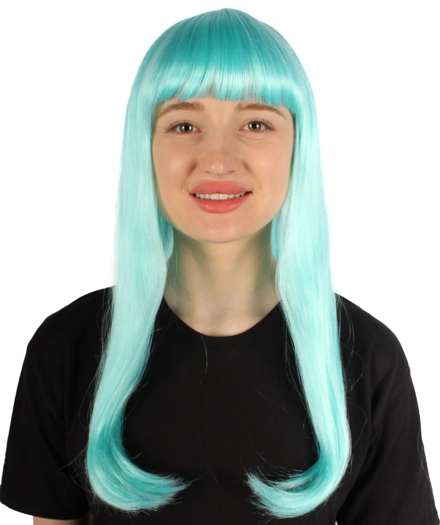 Womens Long Bob Wigs Collections |  Fancy Party Event Ready Halloween Wigs | Premium Breathable Capless Cap