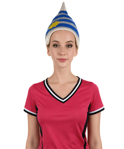 Uruguay Flag Troll Multicolor Wig