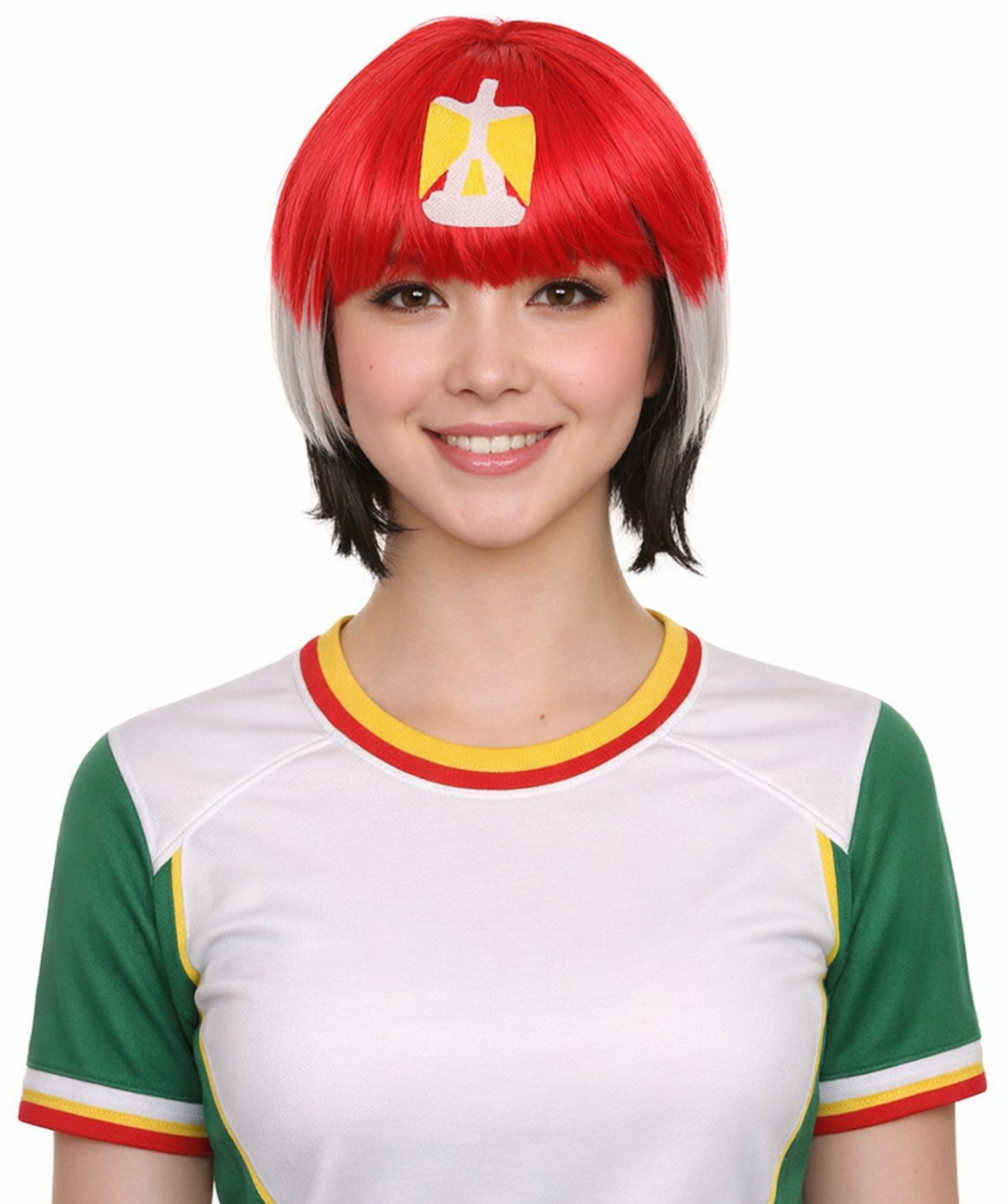 Egypt Flag Bob Multicolor Wig