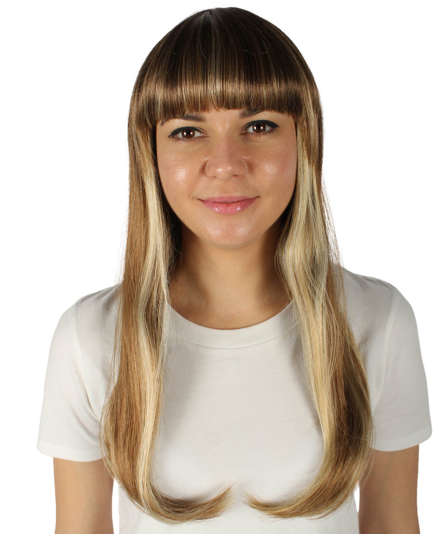 Womens Long Bob Wigs Collections |  Fancy Party Event Ready Halloween Wigs | Premium Breathable Capless Cap