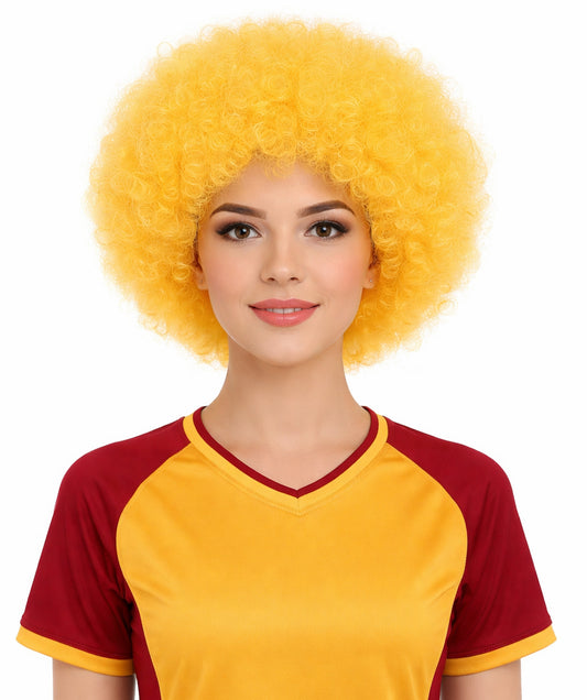 Medium Funky Afro Wig With Standard Cap – Multicolor Options