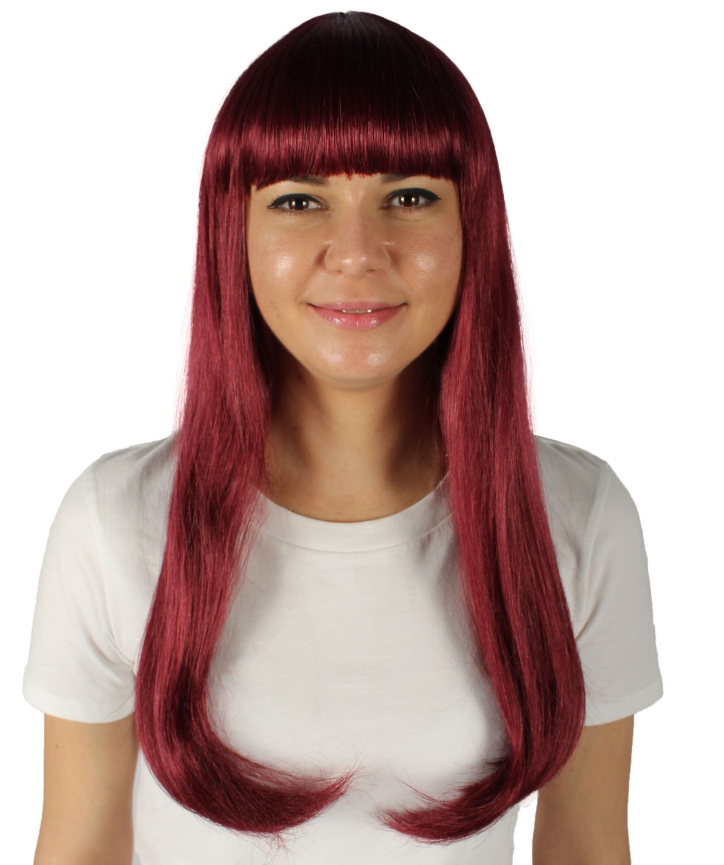 Womens Long Bob Wigs Collections |  Fancy Party Event Ready Halloween Wigs | Premium Breathable Capless Cap