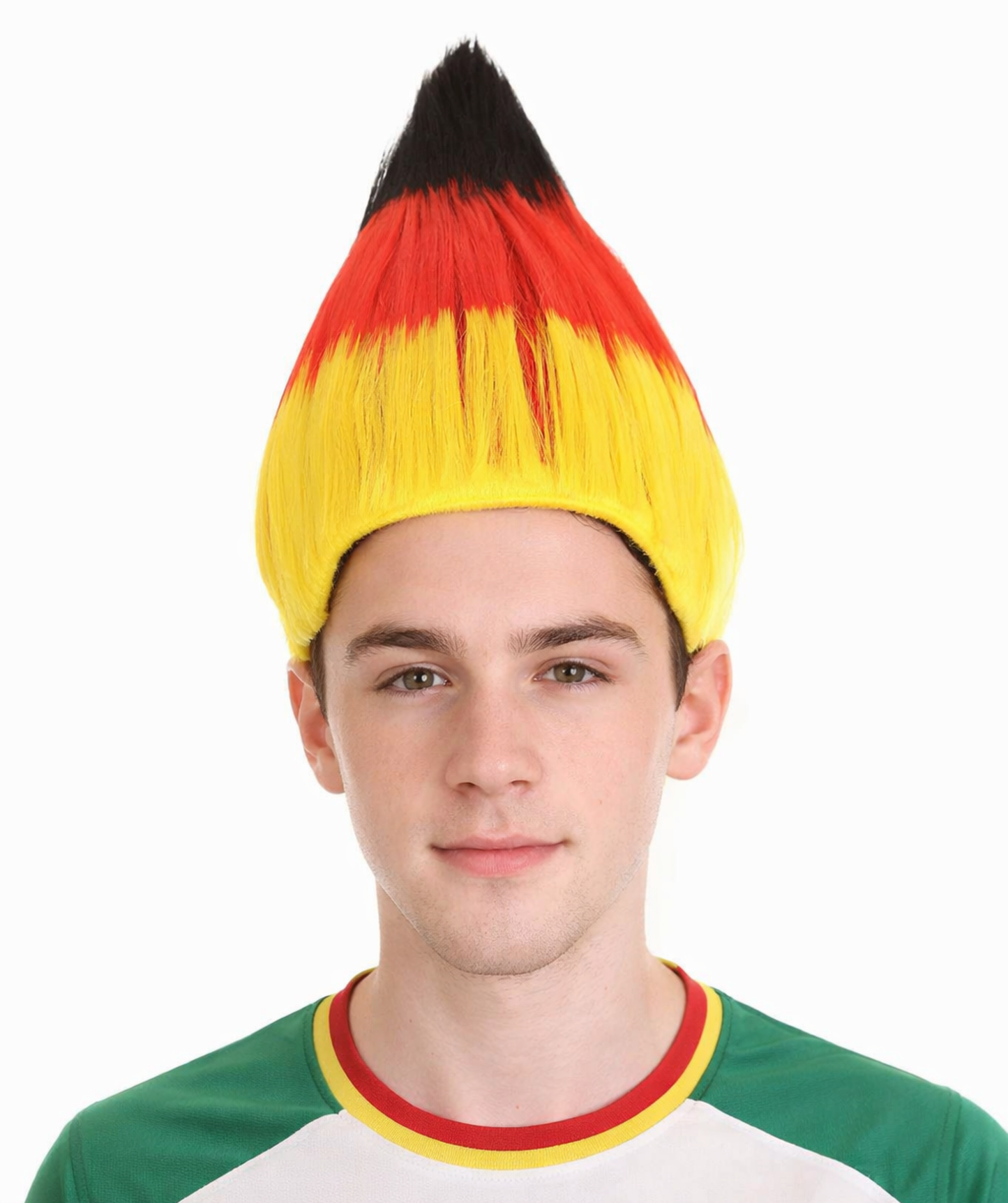 Germany Flag Troll Multicolor Wig