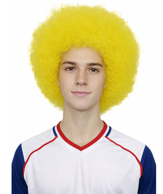 Adult Unisex Big Curly Afro Wig | Bold Costume Hair | Multiple Color Options