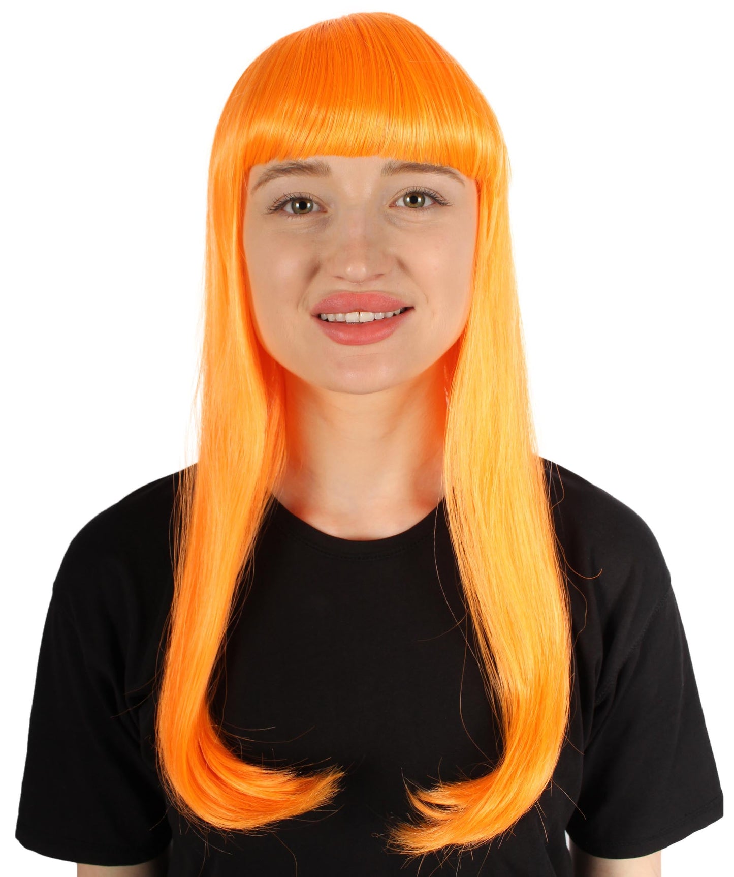 Womens Long Bob Wigs Collections |  Fancy Party Event Ready Halloween Wigs | Premium Breathable Capless Cap