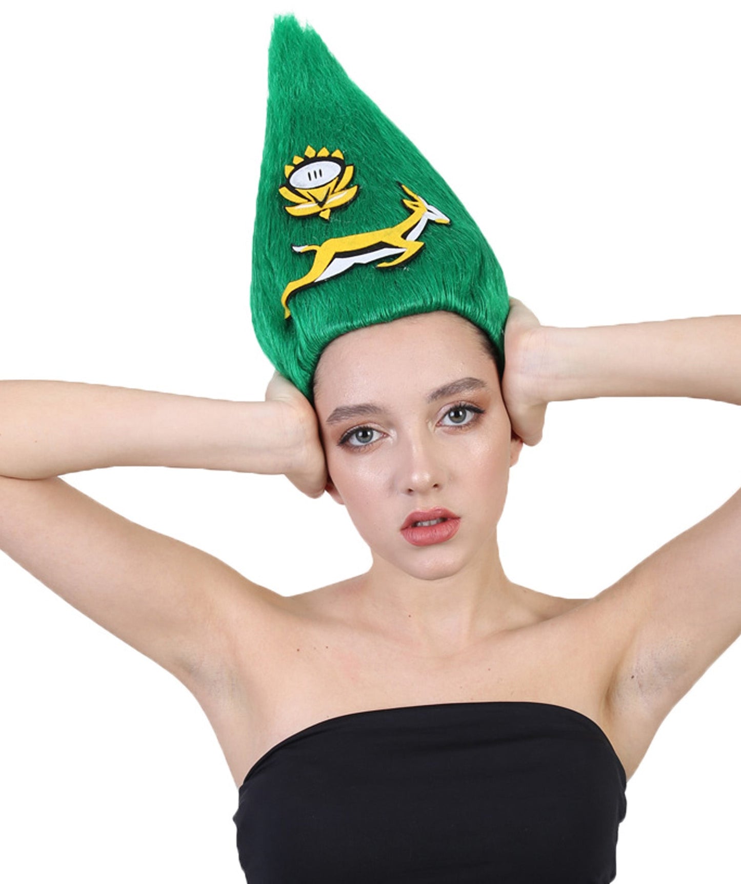 Pride Green Sport Wig