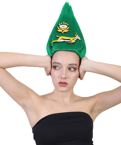 Pride Green Sport Wig