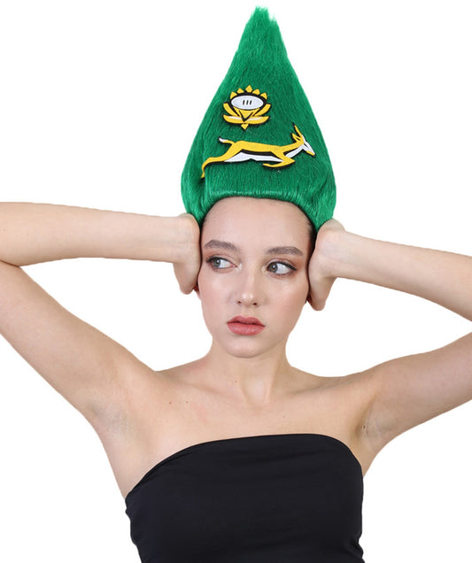 Pride Green Sport Wig