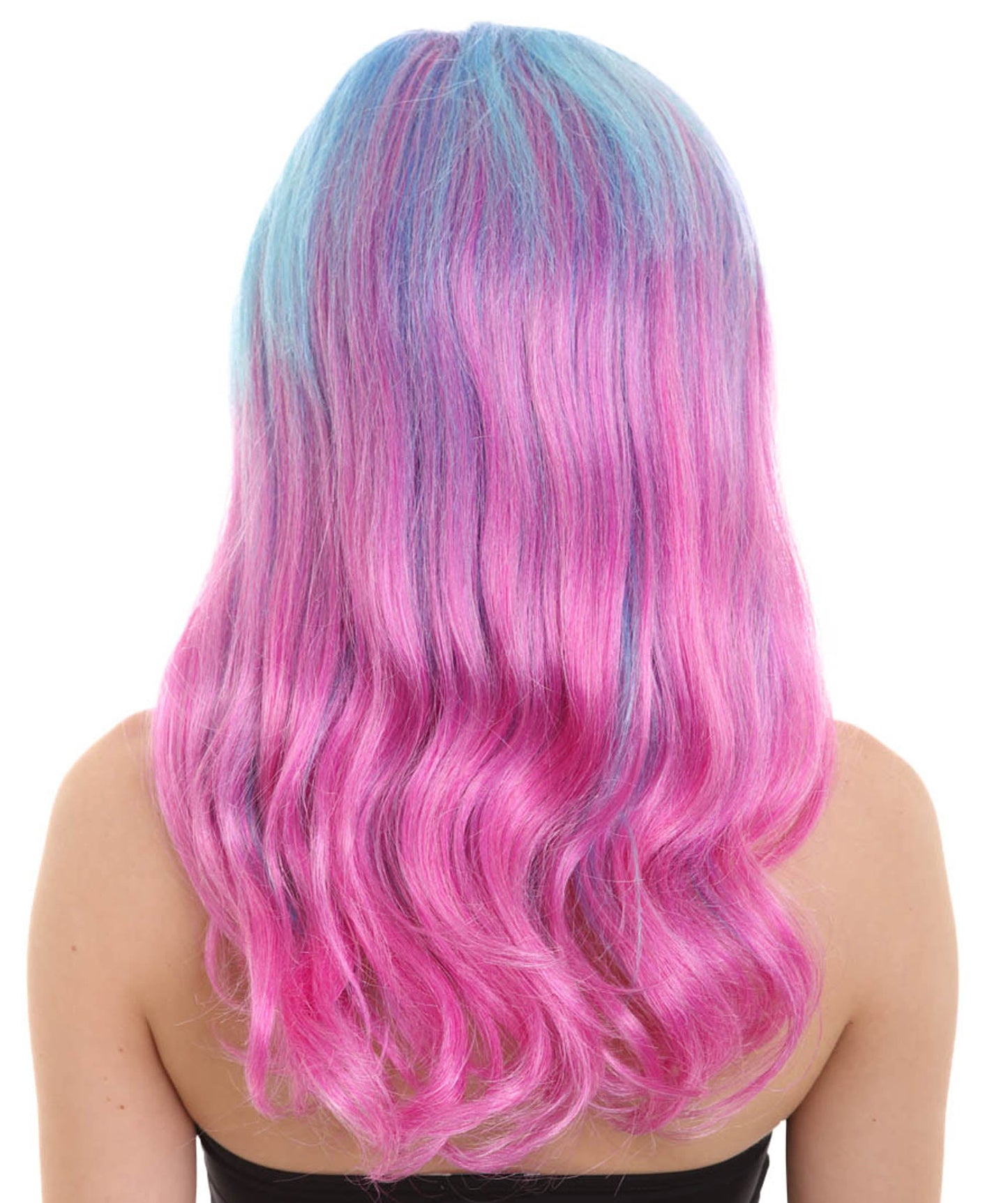 Blue & Purple Colorful Wig