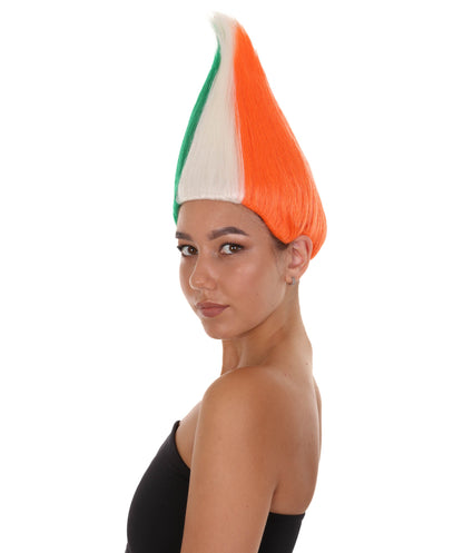 Unisex Flag Troll Wigs Collections| Premium Breathable Capless Cap