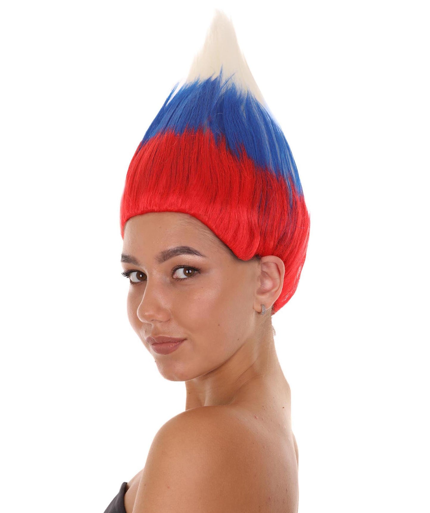 Unisex Flag Troll Wigs Collections| Premium Breathable Capless Cap