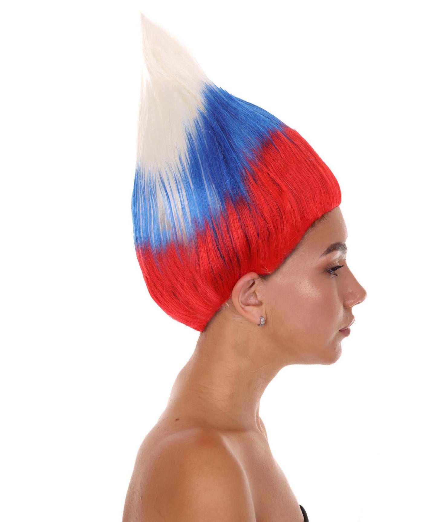 Unisex Flag Troll Wigs Collections| Premium Breathable Capless Cap