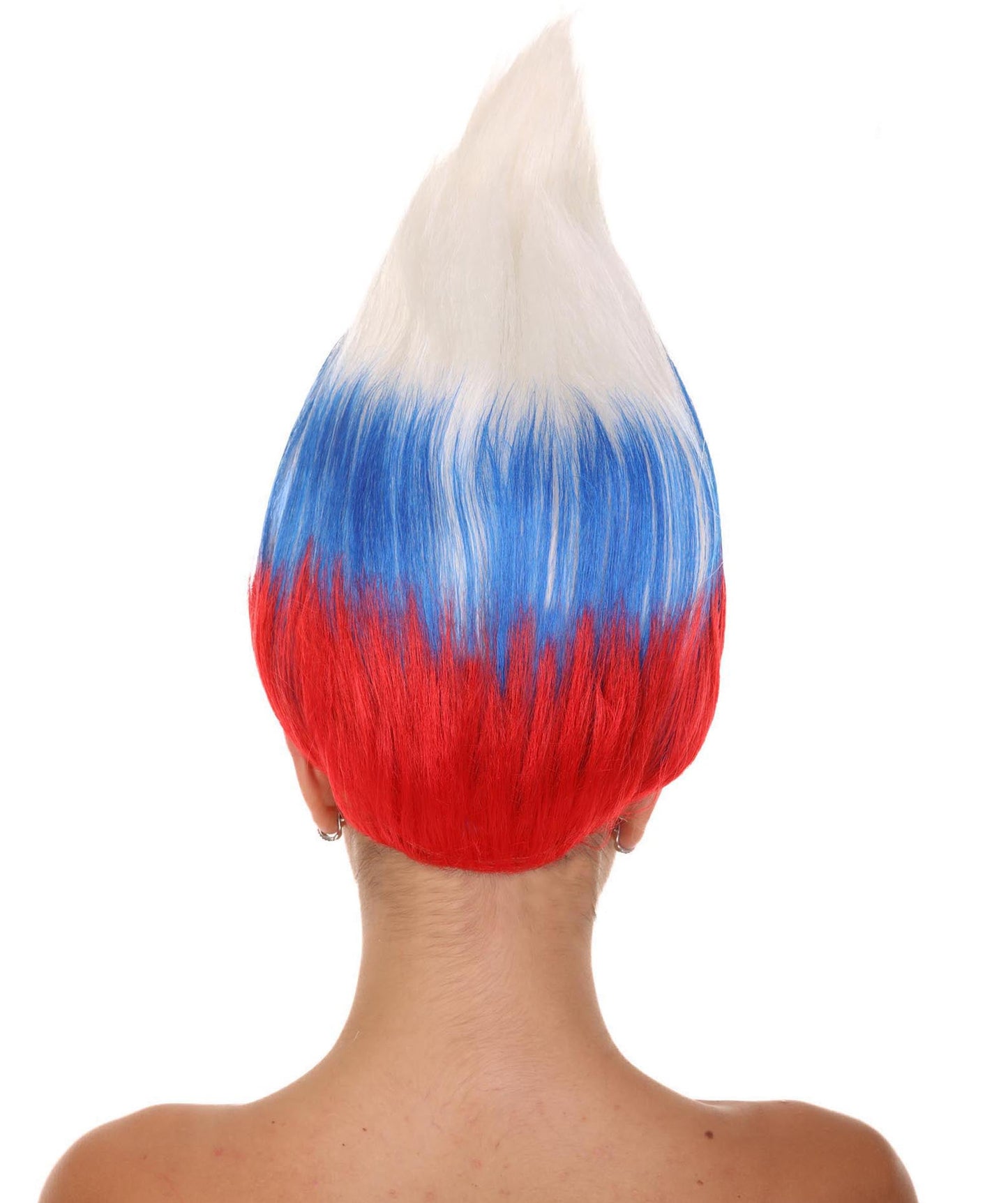 Unisex Flag Troll Wigs Collections| Premium Breathable Capless Cap