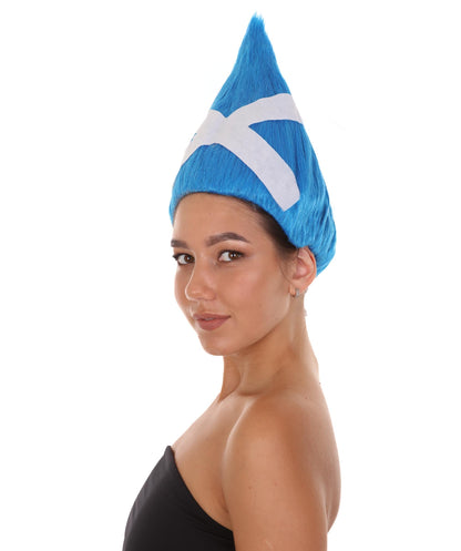 Unisex Flag Troll Wigs Collections| Premium Breathable Capless Cap