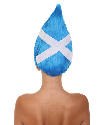 Unisex Flag Troll Wigs Collections| Premium Breathable Capless Cap