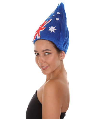 Unisex Flag Troll Wig