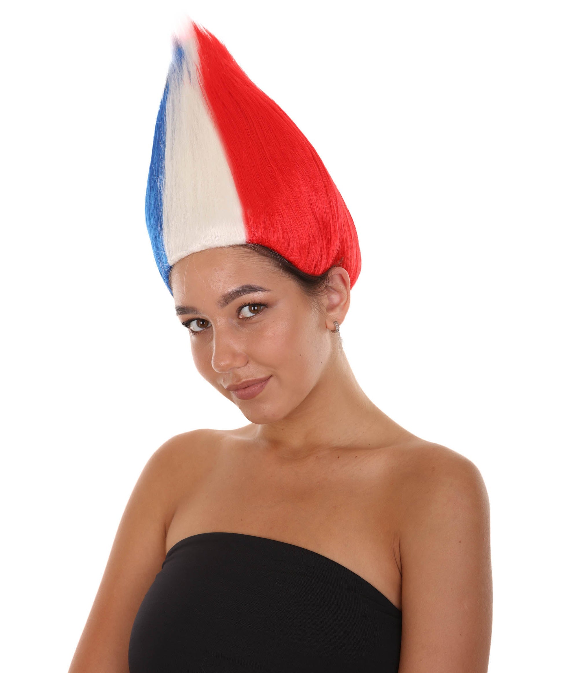 Unisex Flag Troll Wig