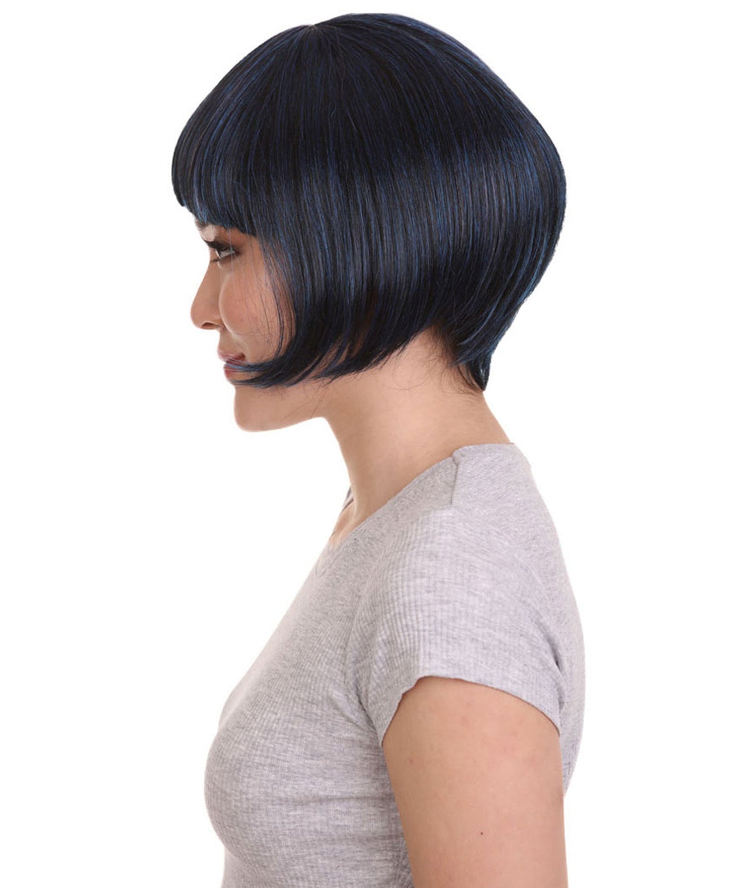 Women's Two-tone Short Bob Wig | Multiple Color Collection | Premium Breathable Capless Cap