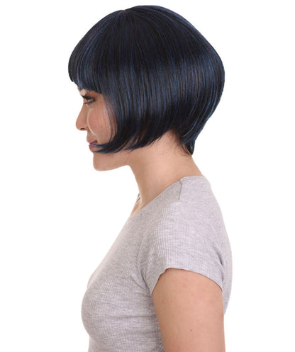 Women's Two-tone Short Bob Wig | Multiple Color Collection | Premium Breathable Capless Cap