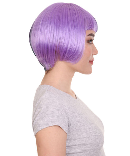 Women's Two-tone Short Bob Wig | Multiple Color Collection | Premium Breathable Capless Cap