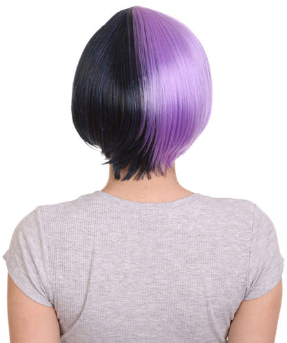 Women's Two-tone Short Bob Wig | Multiple Color Collection | Premium Breathable Capless Cap