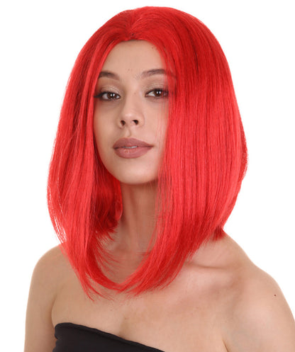 Red Hair Female Superhero Wig