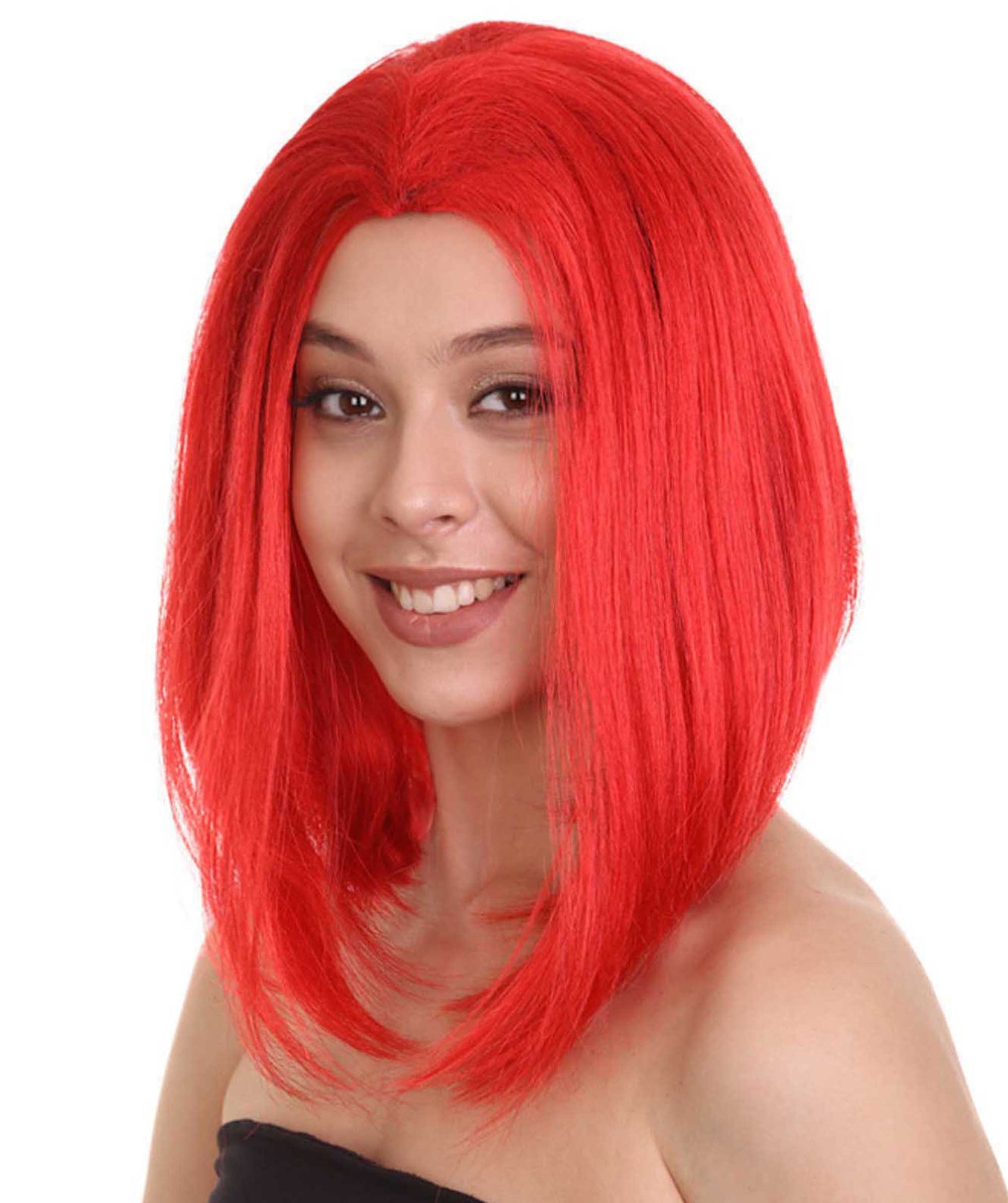 Red Hair Female Superhero Wig