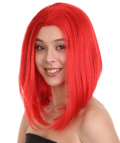 Red Hair Female Superhero Wig