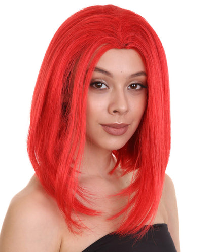 Red Hair Female Superhero Wig