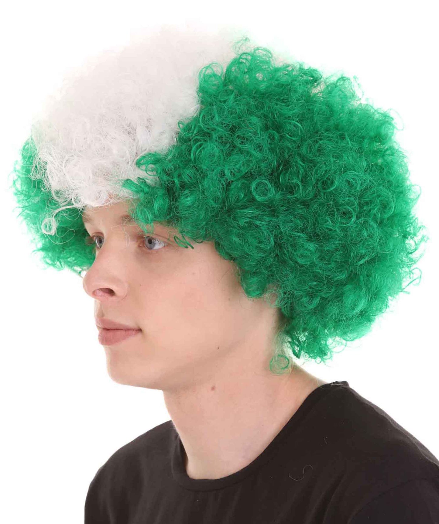 Sport Afro Fun Wig collection | Jumbo Red Yellow Wig