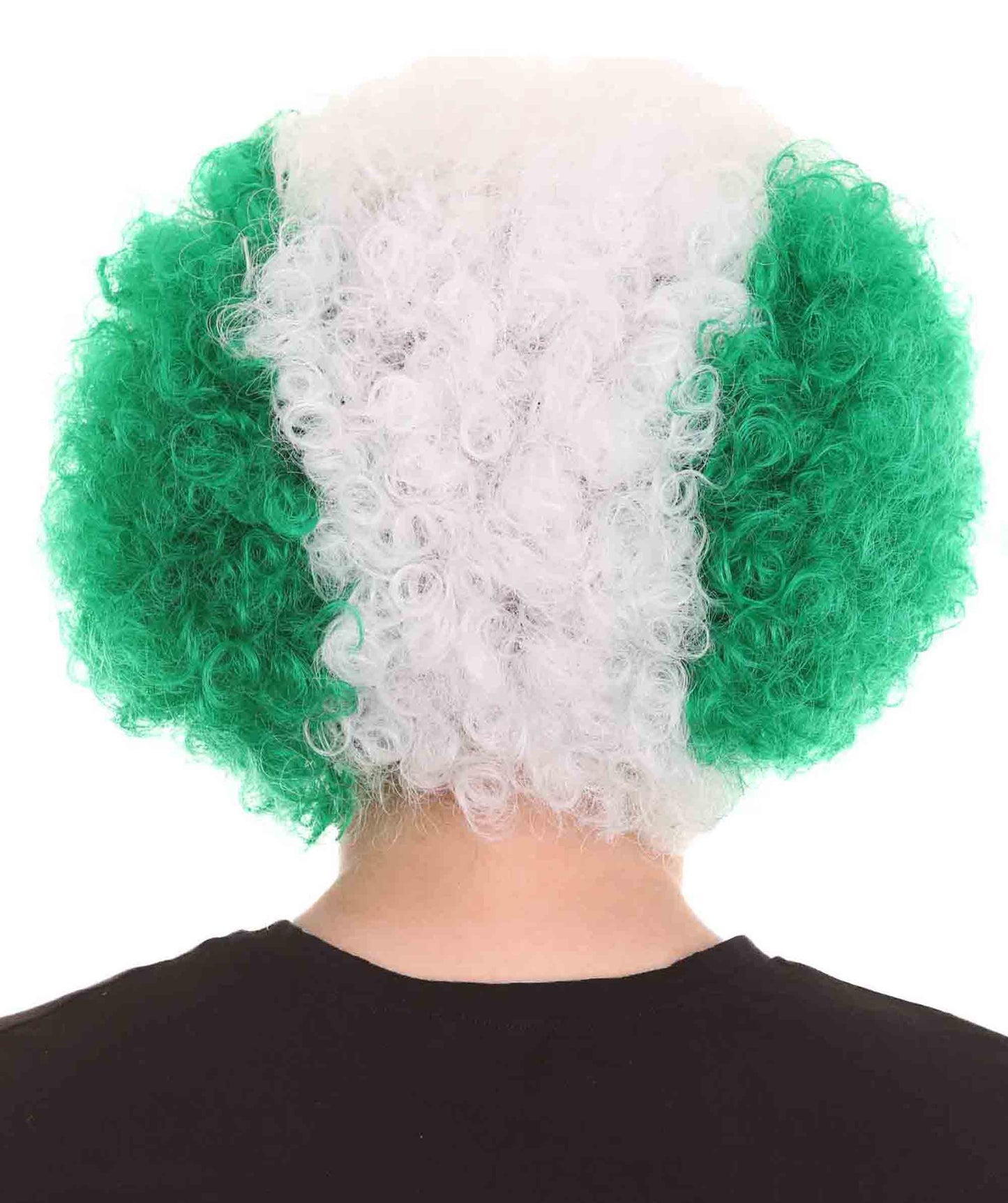 Sport Afro Fun Wig collection | Jumbo Red Yellow Wig