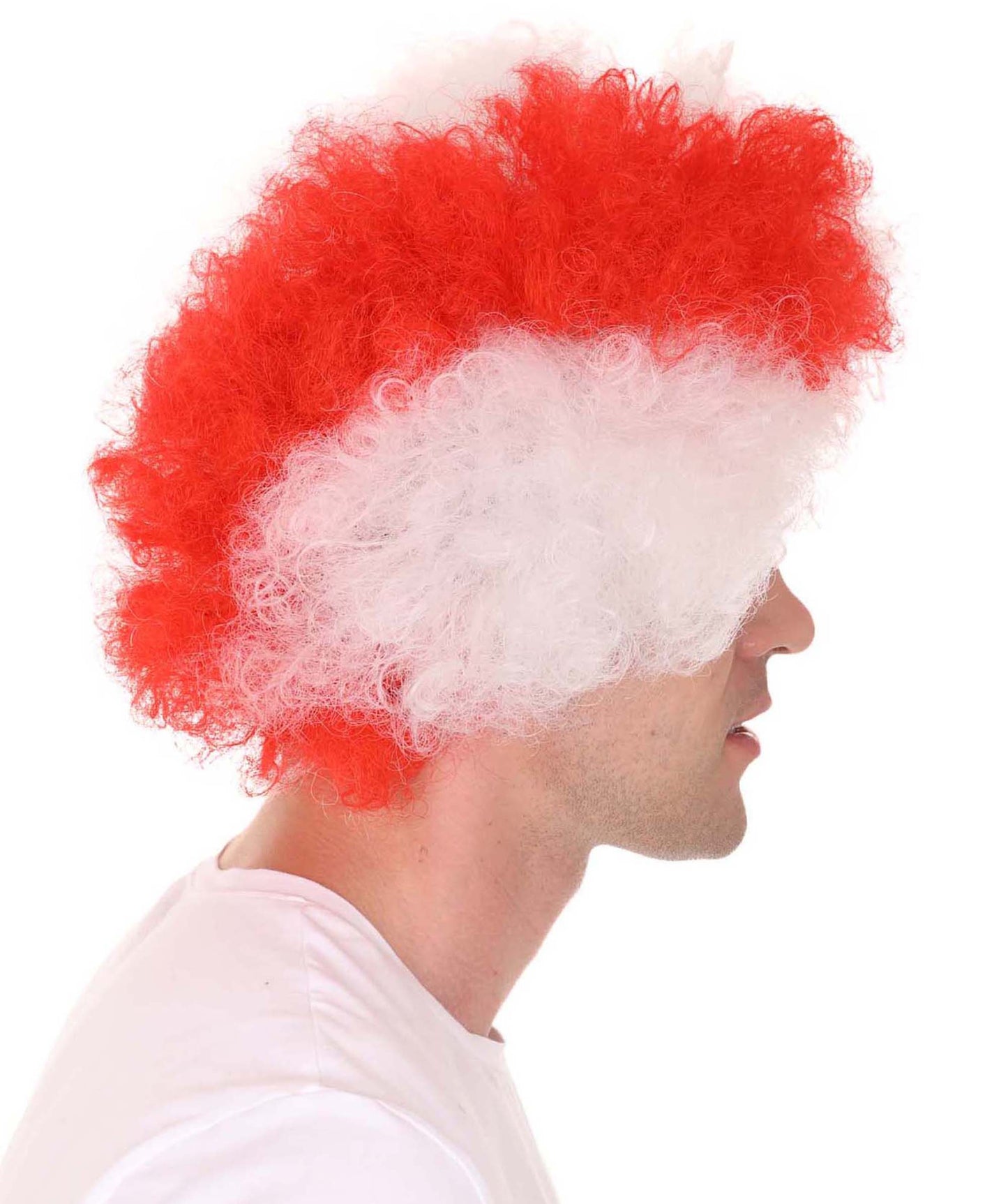 Atletico de Madrid Flag Afro Wig