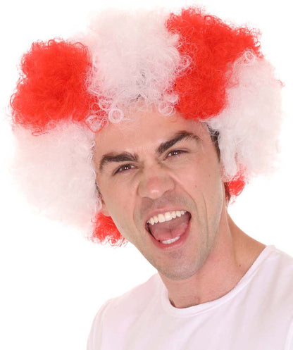 Atletico de Madrid Flag Afro Wig